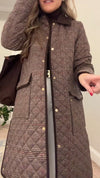 Women Lapel Plaid Temperament Casual Coat