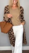 Women Knitted Printed Casual Cardigan