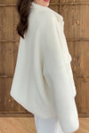 Women Lapel Plush Casual Jacket