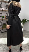 Women Lapel Leopard Print Temperament Casual Coat
