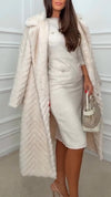 Women Lapel Plush Temperament Casual Coat