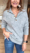 Women Lapel Knitted Casual Sweater