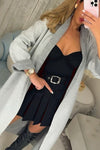 Women Lapel Casual Long Cardigan