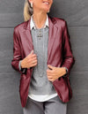 Women's Lapel Fashion Casual Blazer