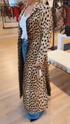 2 for $89.99 + FREE Ship 🔥 Women Lapel Leopard Print Casual Flared Coat