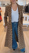 2 for $89.99 + FREE Ship 🔥 Women Lapel Leopard Print Casual Flared Coat