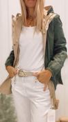 Women Hooded Can Be Worn On Both Sides Casual Jacket