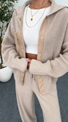 Women Lapel Jacket + Pants Casual Suit