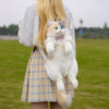 Buy 2 Get Free Shipping 🔥 Simulation Cartoon Plush Stuffed Cat Backpack