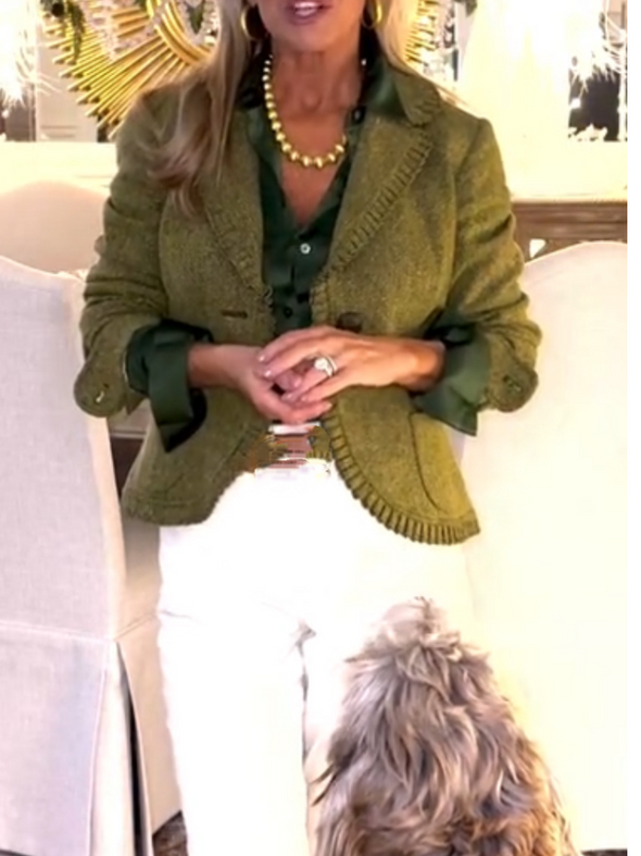 Ladies Collar Casual Jacket