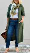 Womens Plush Casual Cardigan