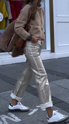 Women Round Neck Knitted Sweater + Pants Casual Suit