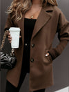Women's Lapel Long-sleeved Patchwork Casual Jacket