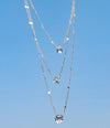 Multi-layered Five-pointed Star Heart Drop Vintage Necklace