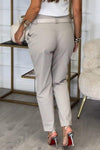 Women's Irregular Design Casual Trousers